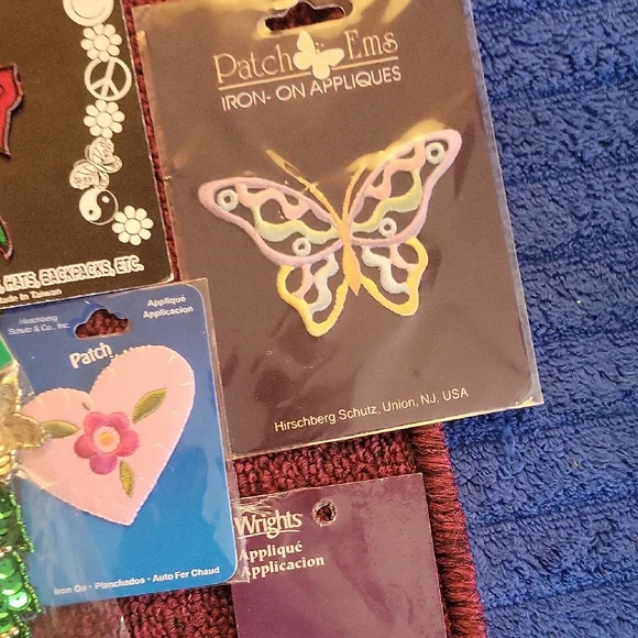 Assorted Holiday and Floral Embellishments Set
